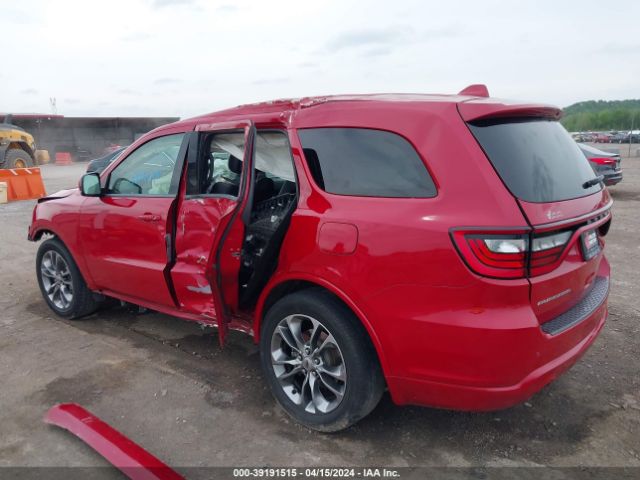 1C4RDHDG3KC650279 Dodge Durango Gt Plus Rwd