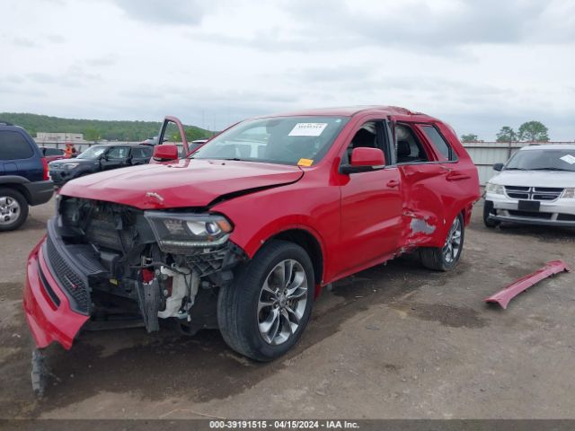 1C4RDHDG3KC650279 Dodge Durango Gt Plus Rwd