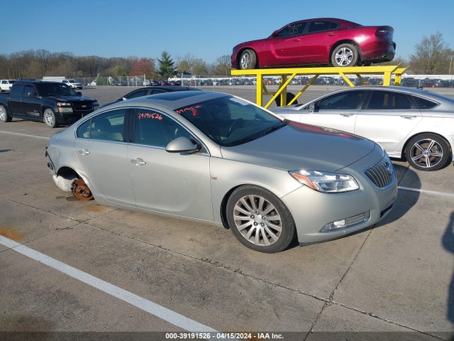 39191526 :رقم المزاد ، W04GP5EC1B1051833 vin ، 2011 Buick Regal Cxl Russelsheim مزاد بيع