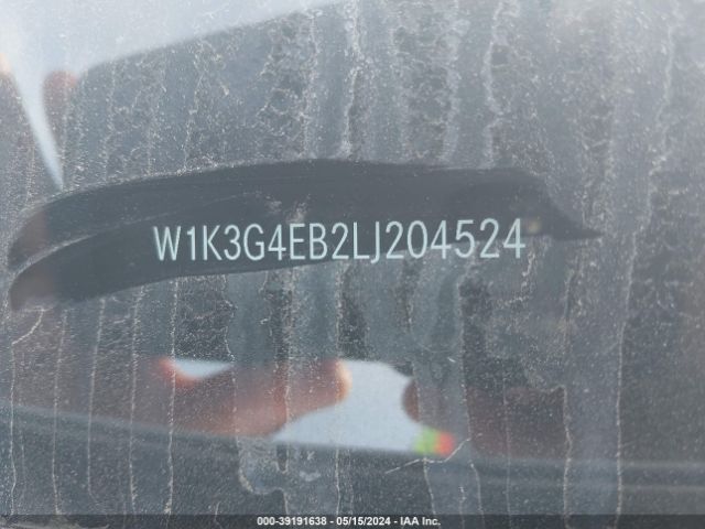 W1K3G4EB2LJ204524 Mercedes-Benz A 220