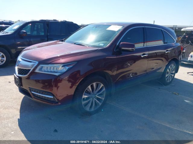 5FRYD4H60EB014771 Acura Mdx Technology Pkg W/entertainment Pkg