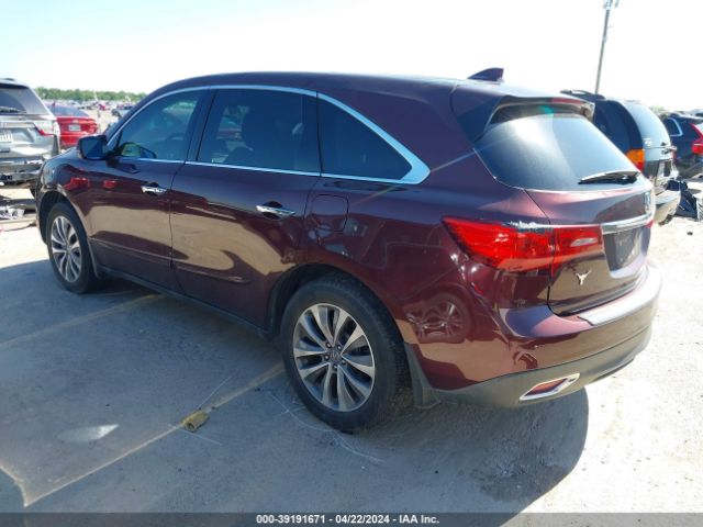 5FRYD4H60EB014771 Acura Mdx Technology Pkg W/entertainment Pkg