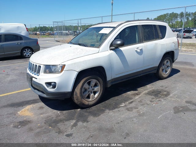 Jeep Compass Sport 2014 1C4NJCBAXED881817 Image 2