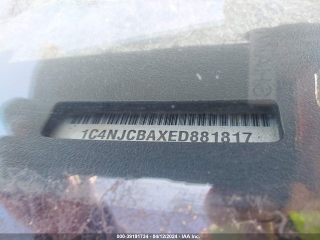 Jeep Compass Sport 2014 1C4NJCBAXED881817 Image 9