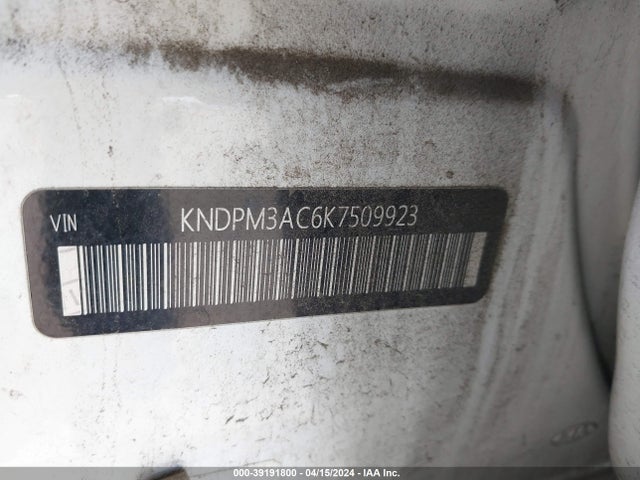 KIA Sportage Lx 2019 KNDPM3AC6K7509923 Image 9