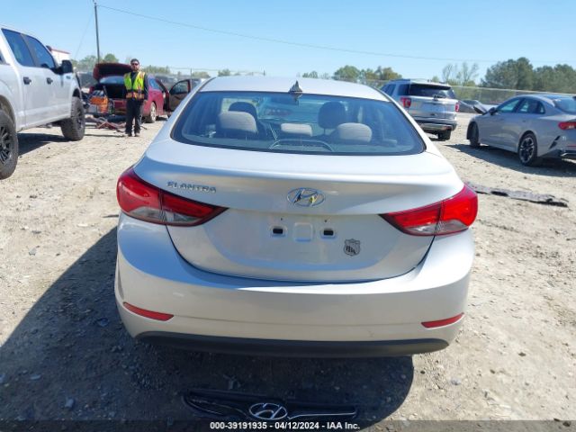 5NPDH4AE4GH681319 Hyundai ELANTRA SE