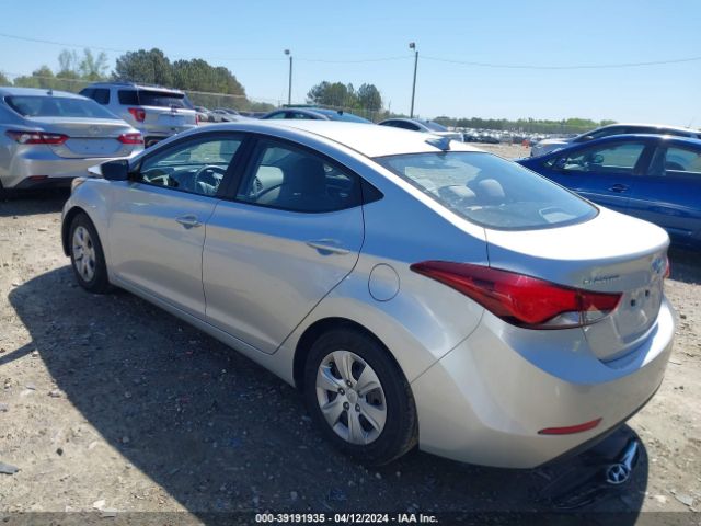5NPDH4AE4GH681319 Hyundai ELANTRA SE