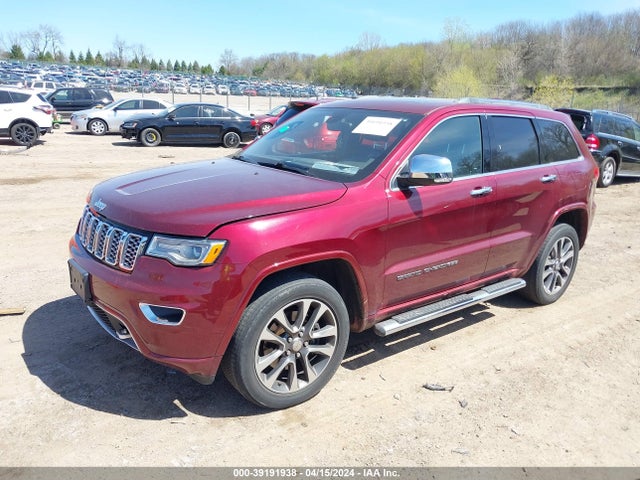 1C4RJFCT5JC195400 Jeep Grand Cherokee Overland 4x4