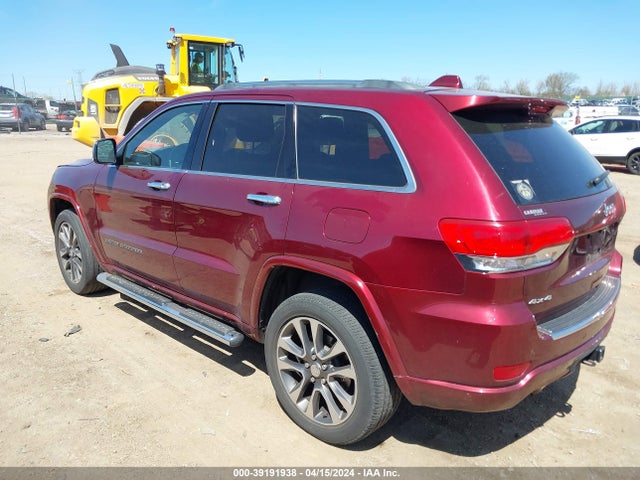 1C4RJFCT5JC195400 Jeep Grand Cherokee Overland 4x4