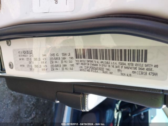 1C4PJMDB2GW218222 Jeep Cherokee Limited