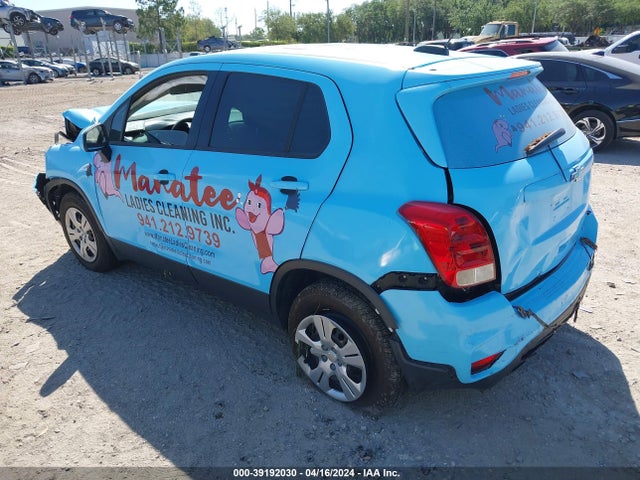 Chevrolet TRAX LS 2017 3GNCJKSBXHL185085 Image 3