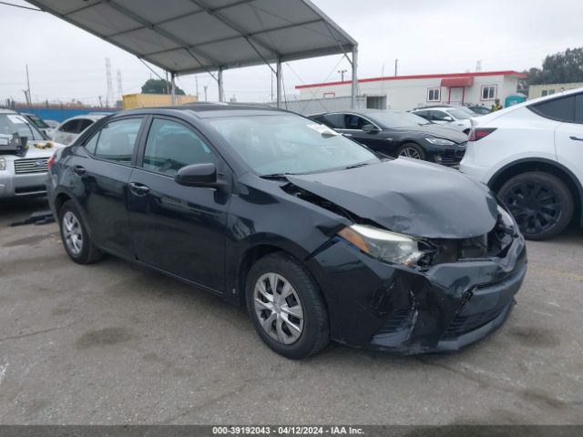 Auction sale of the 2016 Toyota Corolla L, vin: 5YFBURHE6GP454240, lot number: 39192043