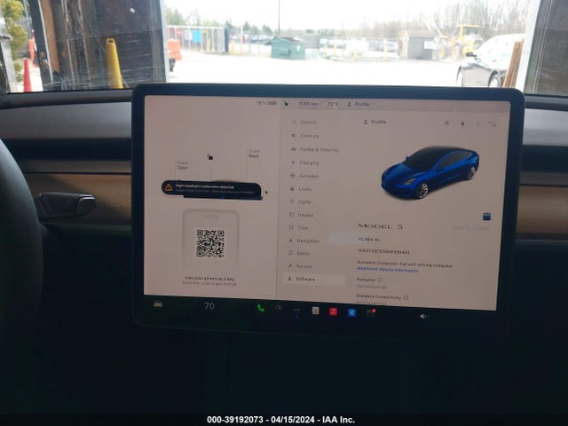 Tesla Model 3 Rear-wheel Drive 2022 5YJ3E1EA6NF286483 Image 19