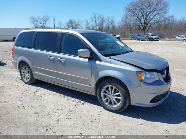 Продаж на аукціоні авто 2016 Dodge Grand Caravan Sxt, vin: 2C4RDGCGXGR211168, номер лоту: 39192116