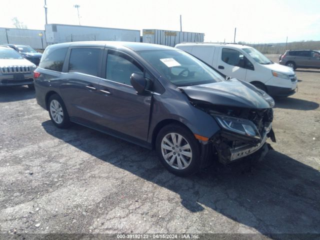 2019 Honda Odyssey Lx მანქანა იყიდება აუქციონზე, vin: 5FNRL6H21KB040681, აუქციონის ნომერი: 39192123