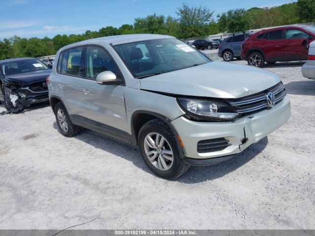 Auction sale of the 2013 Volkswagen Tiguan S, vin: WVGAV7AX0DW538660, lot number: 39192199