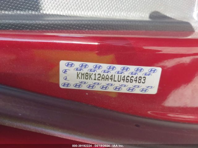 KM8K12AA4LU466483 Hyundai Kona Se