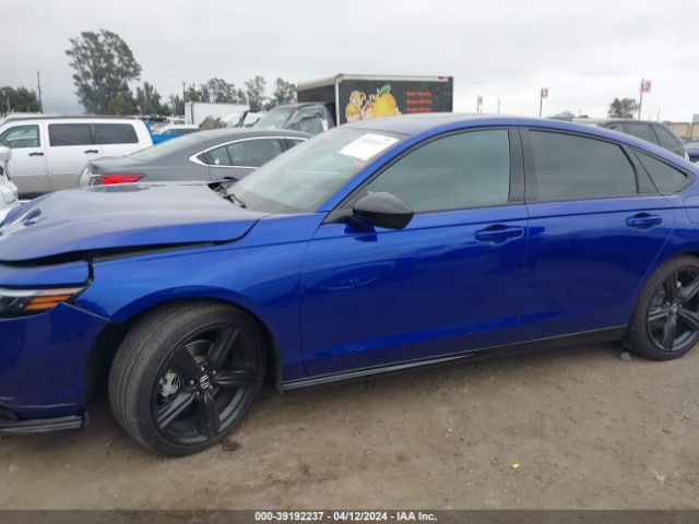 1HGCY2F79PA058152 Honda Accord Hybrid Sport-l