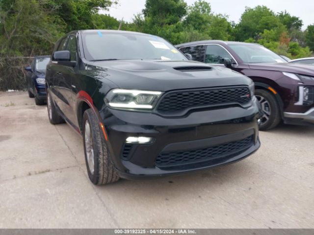 2022 Dodge Durango R/t Rwd მანქანა იყიდება აუქციონზე, vin: 1C4SDHCT3NC101573, აუქციონის ნომერი: 39192325