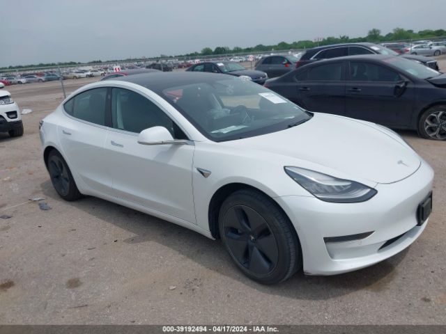 2020 Tesla Model 3 Standard Range Plus Rear-wheel Drive/standard Range Rear-wheel Drive მანქანა იყიდება აუქციონზე, vin: 5YJ3E1EA4LF660618, აუქციონის ნომერი: 39192494