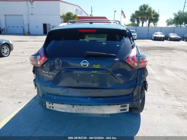 5N1AZ2MG9GN138383 Nissan MURANO SL