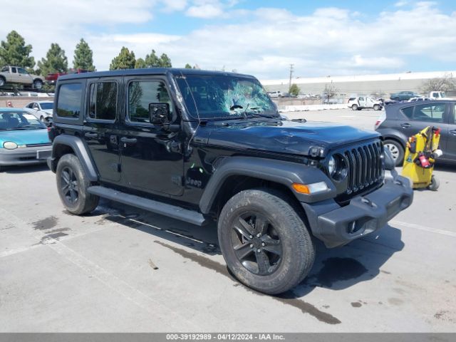 Auction sale of the 2022 Jeep Wrangler Unlimited Sport Altitude 4x4, vin: 1C4HJXDG1NW222955, lot number: 39192989