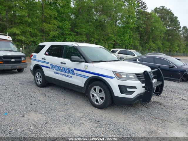 Auction sale of the 2018 Ford Police Interceptor Utility, vin: 1FM5K8AR6JGA44262, lot number: 39193132