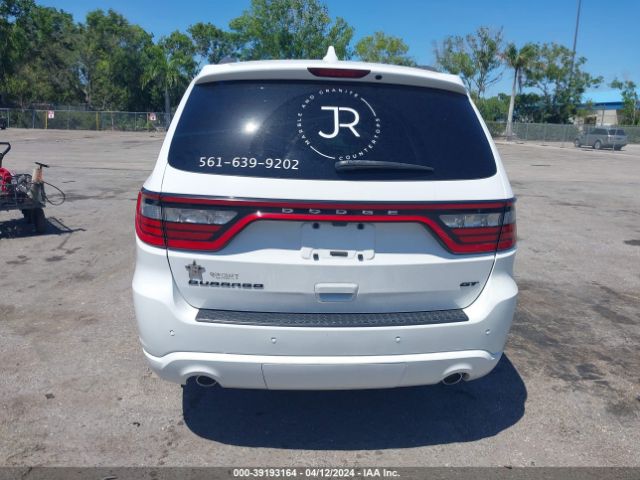 1C4RDHDG7JC218969 Dodge Durango Gt Rwd