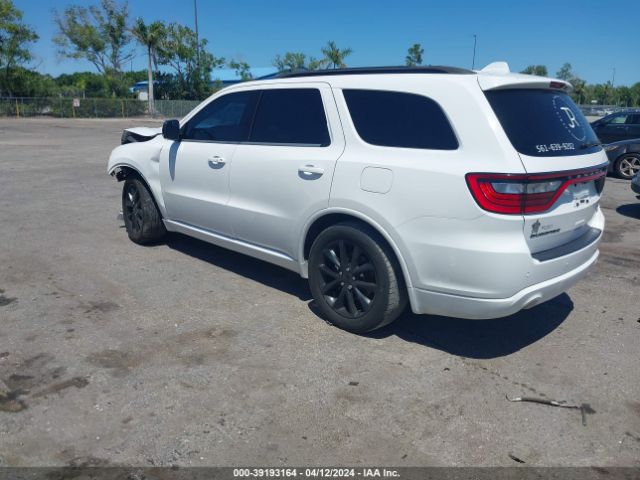 1C4RDHDG7JC218969 Dodge Durango Gt Rwd