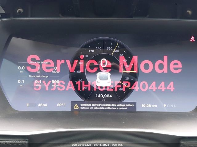 5YJSA1H16EFP40444 Tesla Model S P85