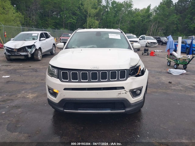 3C4NJCCB3KT676238 Jeep Compass Limited Fwd
