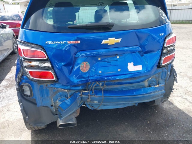 Chevrolet Sonic Lt Auto 2017 1G1JD6SB3H4106594 Image 6