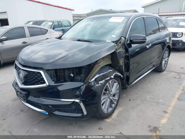 5J8YD4H59JL000885 Acura Mdx Technology Package   Acurawatch Plus Pkg