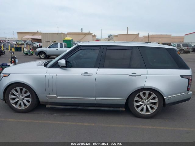 SALGS2VF1FA218218 Land Rover Range Rover 3.0l V6 Supercharged Hse