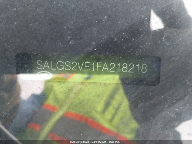 SALGS2VF1FA218218 Land Rover Range Rover 3.0l V6 Supercharged Hse