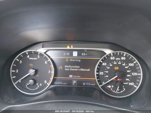 1N4BL4EV4NN313399 Nissan Altima Sl Fwd