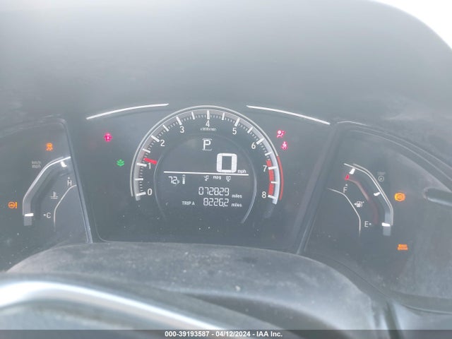Honda Civic Lx 2018 19XFC2F57JE204237 Image 7