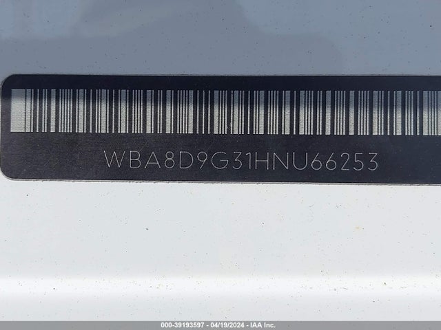 WBA8D9G31HNU66253 BMW 330i Xdrive