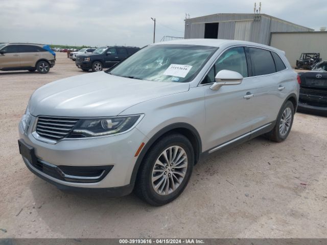 2LMTJ6KR8GBL33497 Lincoln Mkx Select