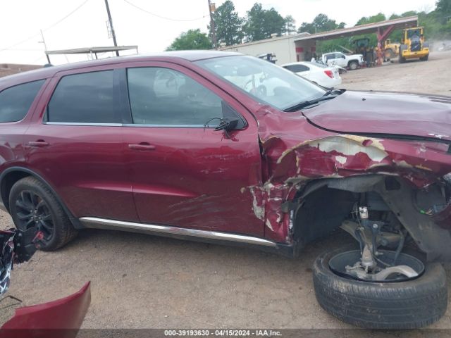 1C4RDHAG3KC803215 Dodge Durango Sxt Rwd