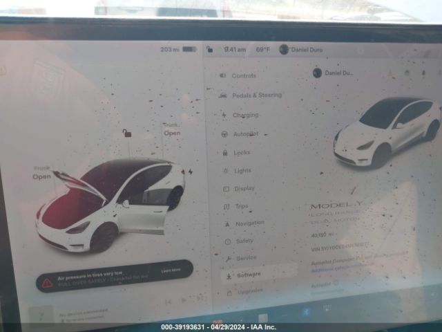 5YJYGDEE4MF161677 Tesla Model Y Long Range Dual Motor All-wheel Drive