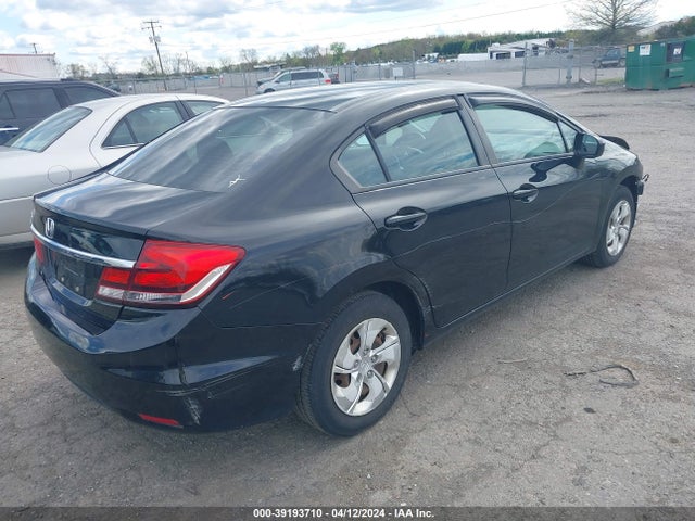 Honda Civic Lx 2014 2HGFB2F51EH558933 Image 4