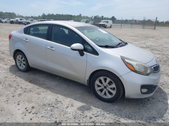 Auction sale of the 2013 Kia Rio Ex, vin: KNADN4A31D6099222, lot number: 39193800
