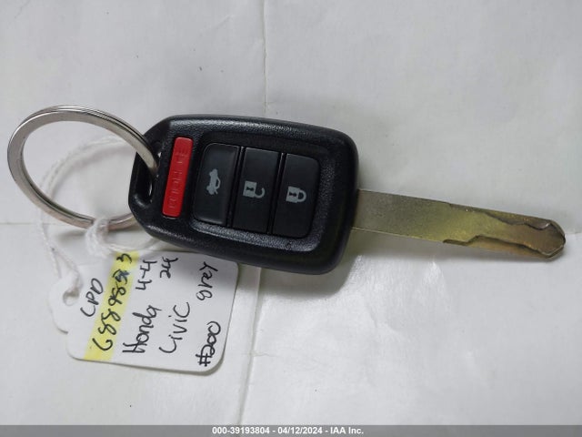 Honda Civic Lx 2018 2HGFC2F59JH526092 Image 11