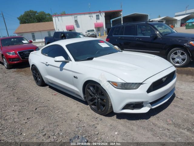 Auction sale of the 2017 Ford Mustang Gt Premium, vin: 1FA6P8CF3H5249269, lot number: 39193936