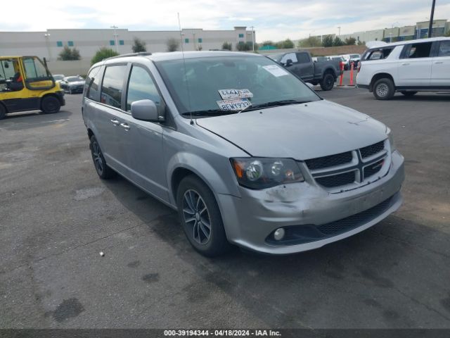 2018 Dodge Grand Caravan Gt მანქანა იყიდება აუქციონზე, vin: 2C4RDGEG9JR344279, აუქციონის ნომერი: 39194344