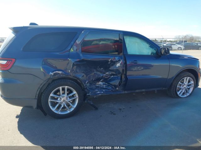 1C4RDJDG0MC602040 Dodge Durango Gt Plus Awd