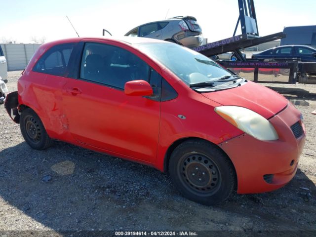 Auction sale of the 2008 Toyota Yaris, vin: JTDJT923385215362, lot number: 39194614