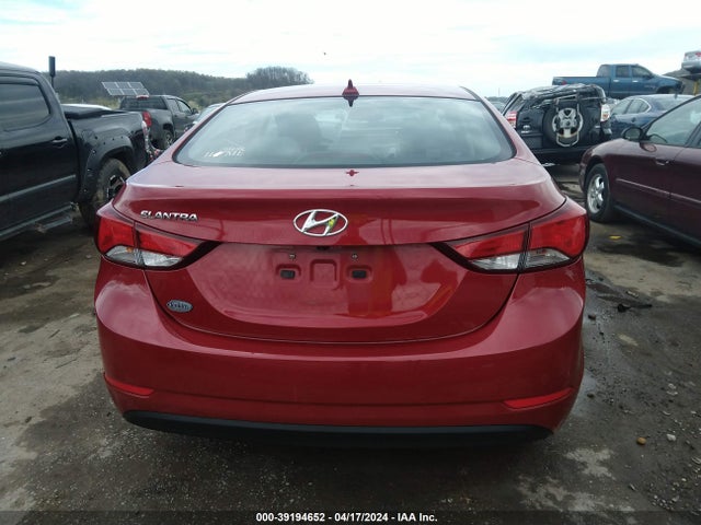 Hyundai ELANTRA SE 2016 KMHDH4AE6GU586956 Image 17