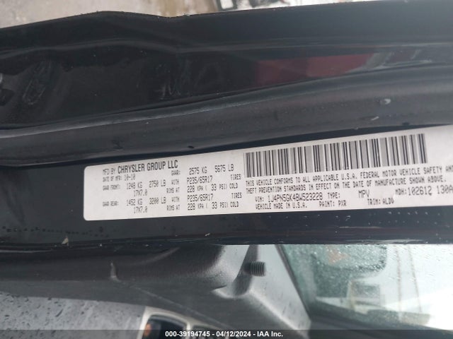 Продажа на аукционе авто 2011 Jeep Liberty Limited Edition, vin: 1J4PN5GK4BW523228, номер лота: 39194745